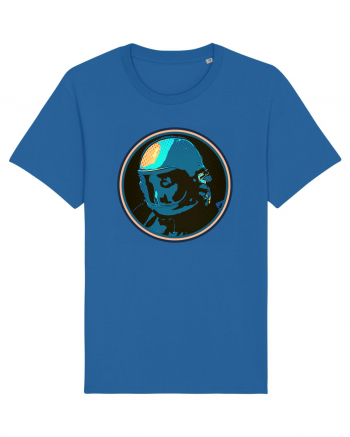 Retro Astronaut  Royal Blue