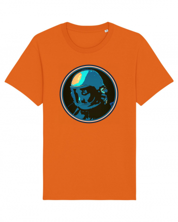 Retro Astronaut  Bright Orange