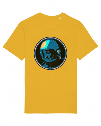 Retro Astronaut  Spectra Yellow