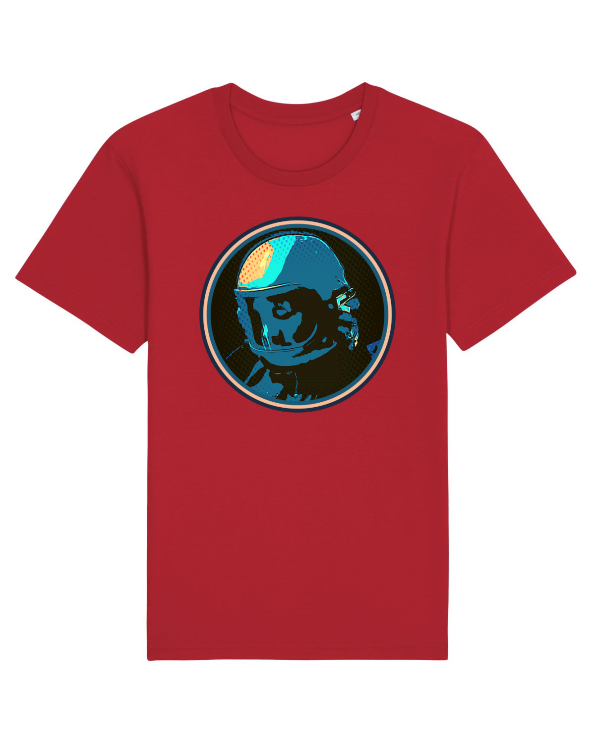 Tricou mânecă scurtă Unisex Rocker Red