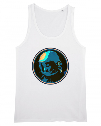 Retro Astronaut  White