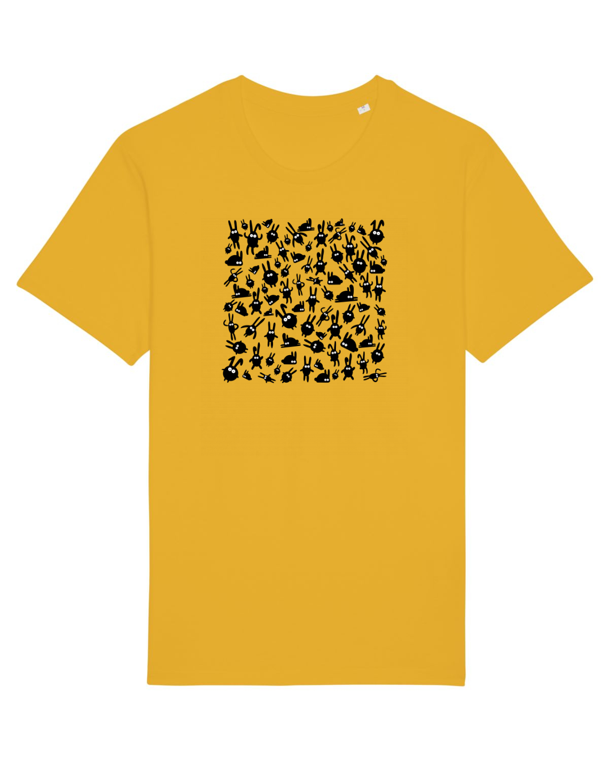 Tricou mânecă scurtă Unisex Rocker Spectra Yellow