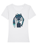 AV Drone Tricou mânecă scurtă guler larg fitted Damă Expresser