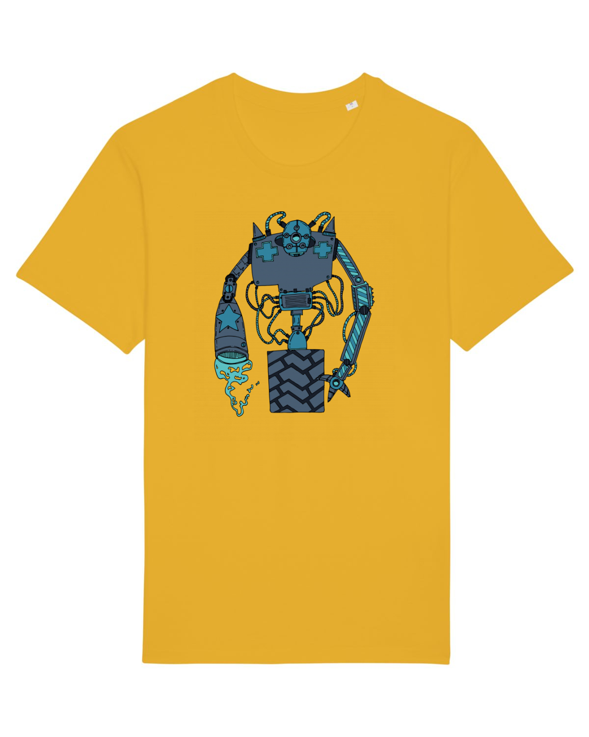 Tricou mânecă scurtă Unisex Rocker Spectra Yellow