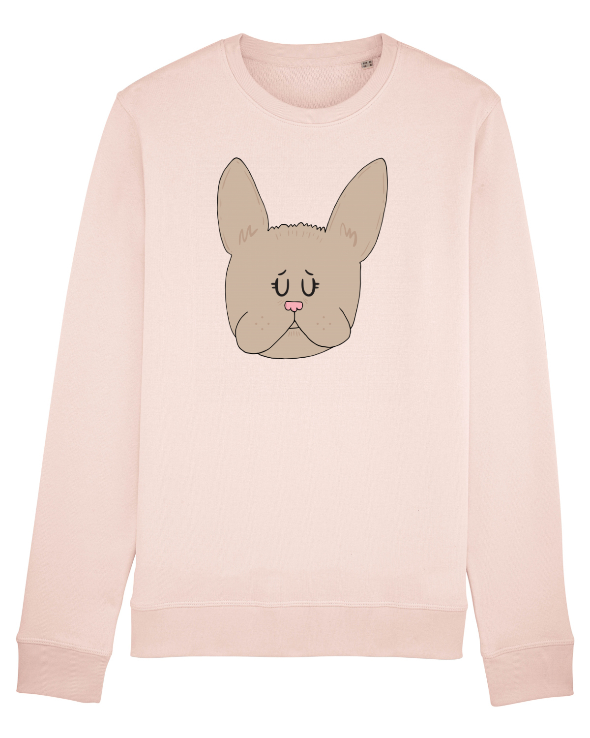 Bluză mânecă lungă Unisex Rise Candy Pink