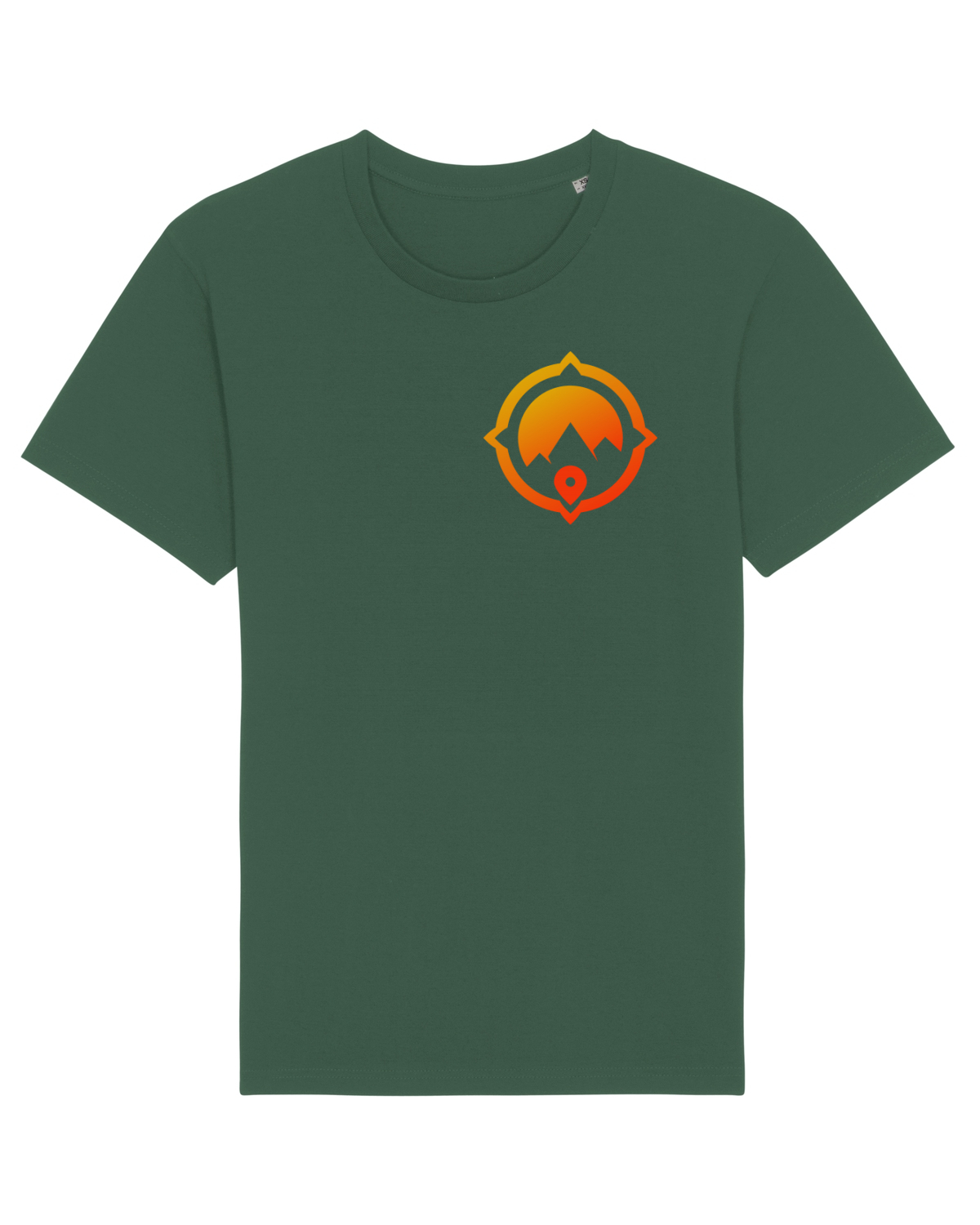 Tricou mânecă scurtă Unisex Rocker Bottle Green