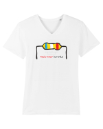 Resistance is futile Tricou mânecă scurtă guler V Bărbat Presenter