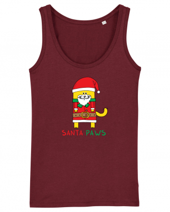 Santa Paws Burgundy