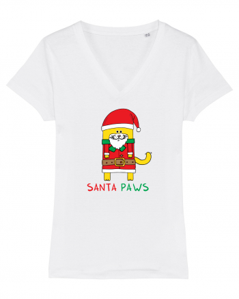 Santa Paws White