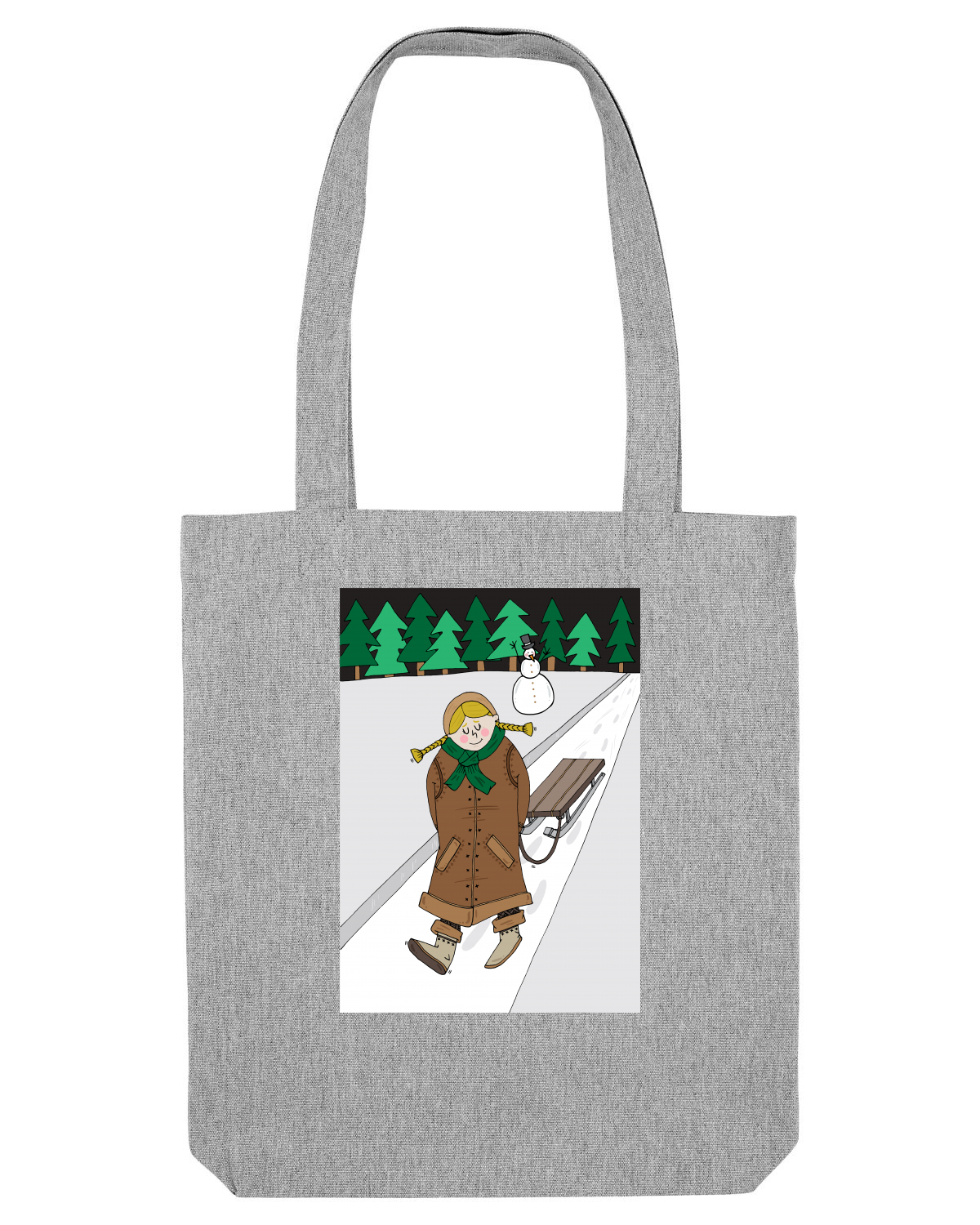 Sacoșă textilă Heather Grey