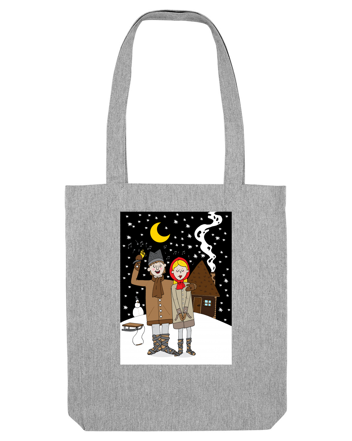 Sacoșă textilă Heather Grey