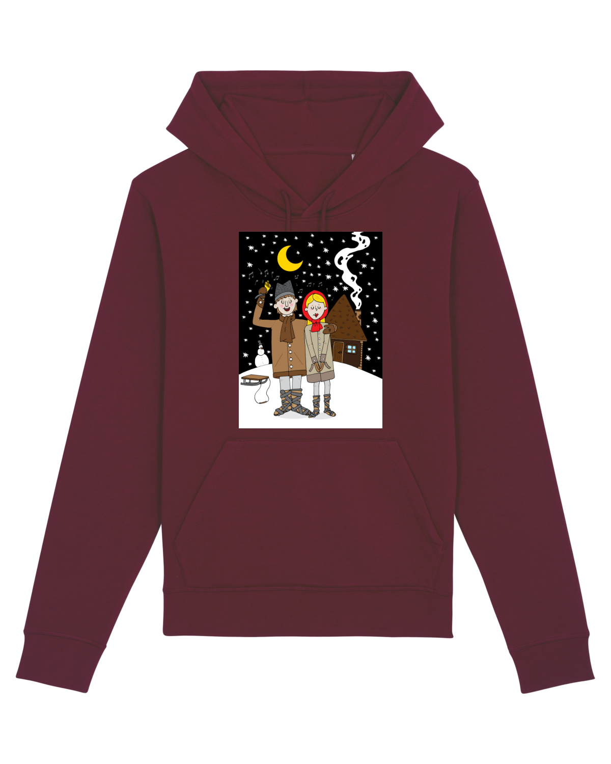 Hanorac Unisex Drummer Burgundy