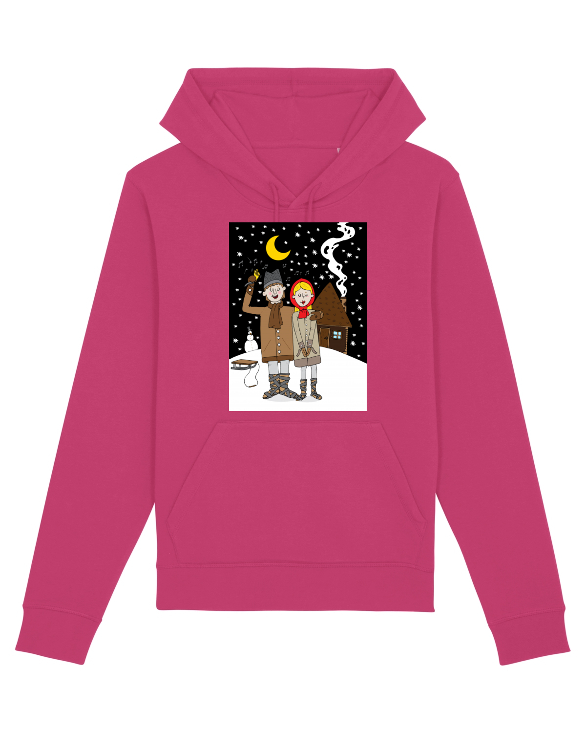 Hanorac Unisex Drummer Raspberry