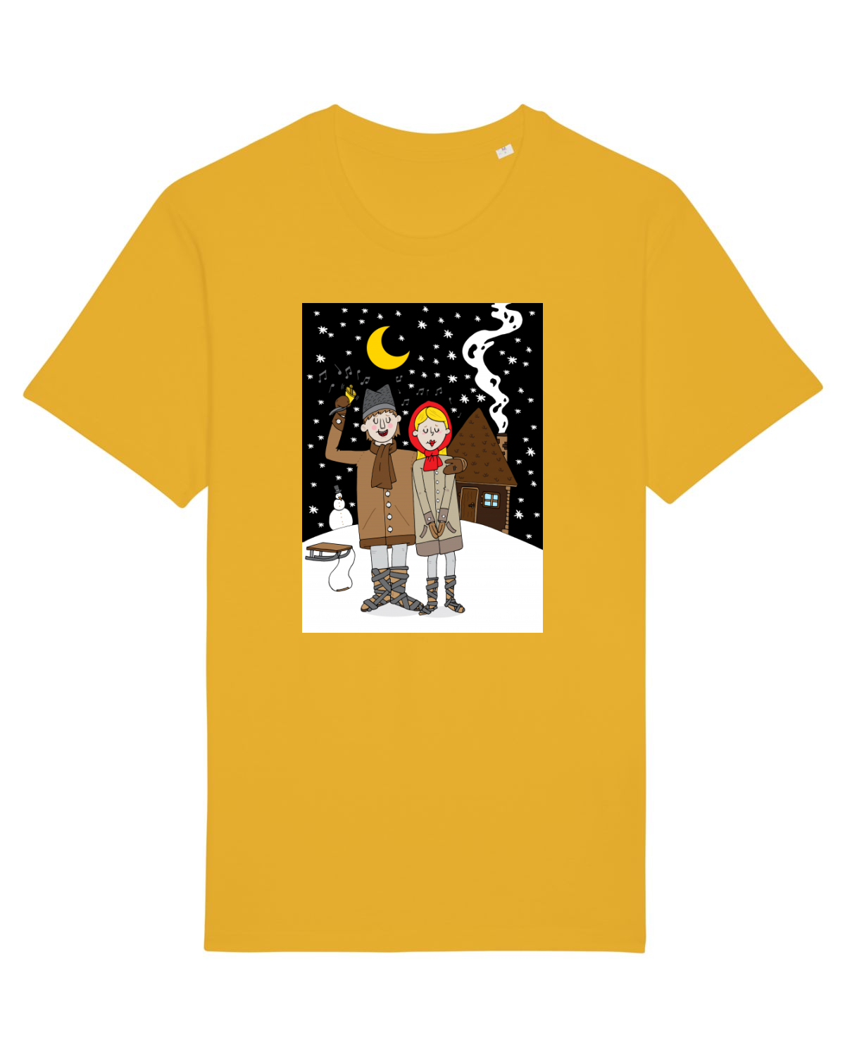 Tricou mânecă scurtă Unisex Rocker Spectra Yellow