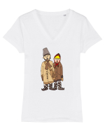 Colindători Tricou mânecă scurtă guler V Damă Evoker