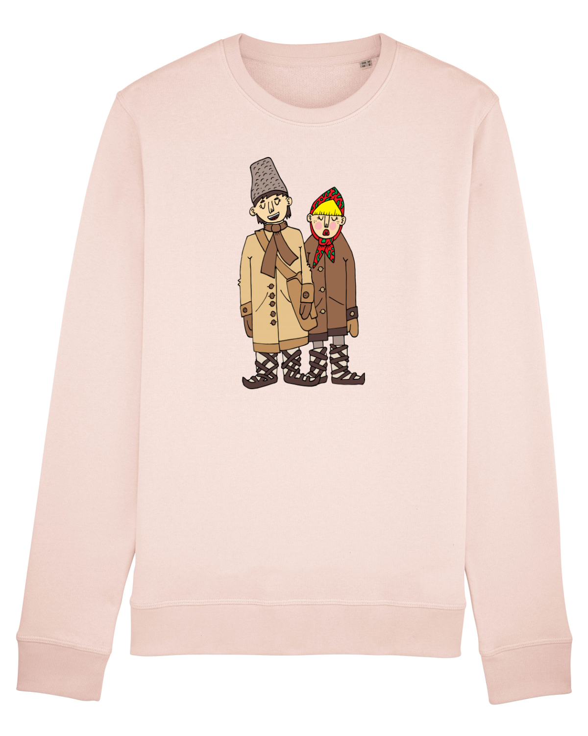 Bluză mânecă lungă Unisex Rise Candy Pink
