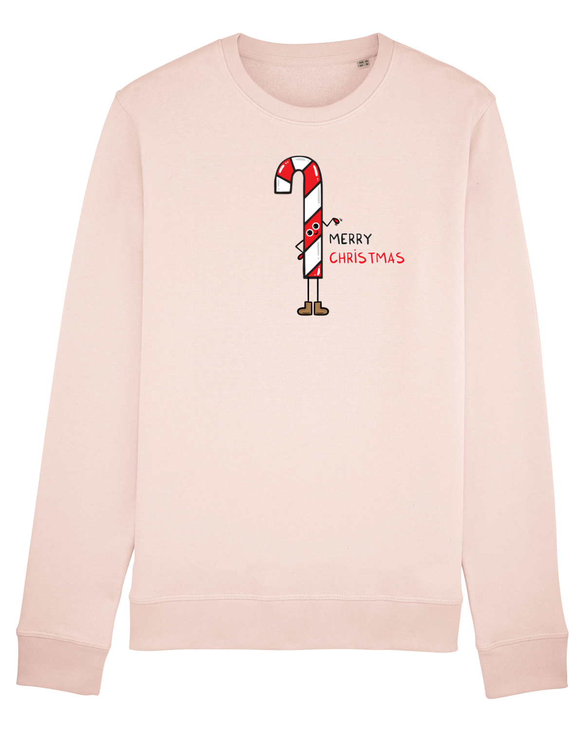 Bluză mânecă lungă Unisex Rise Candy Pink
