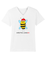 Christmas WannaBee Tricou mânecă scurtă guler V Bărbat Presenter