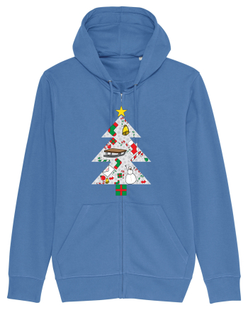 Christmas Tree Bright Blue