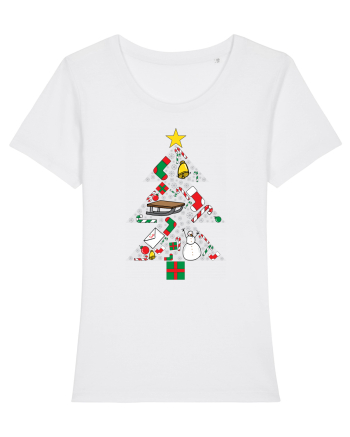 Christmas Tree White