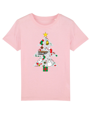 Christmas Tree Cotton Pink