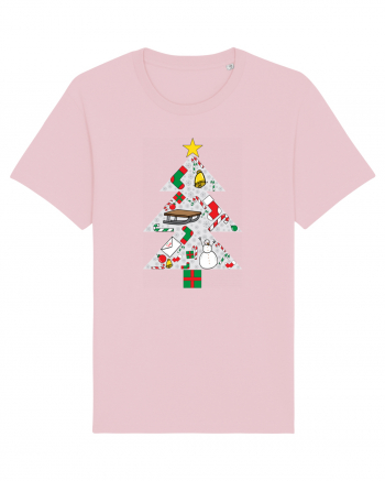 Christmas Tree Cotton Pink