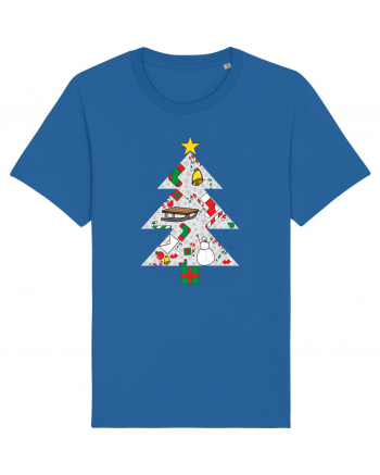 Christmas Tree Royal Blue