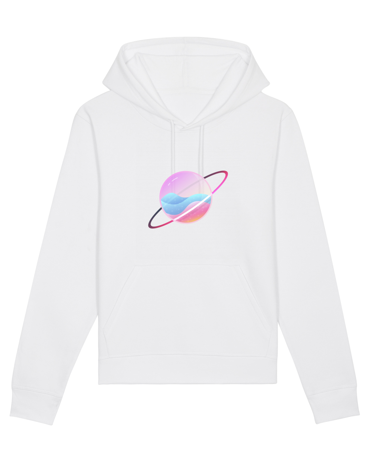 Hanorac Unisex Drummer White