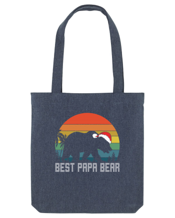 Best Papa Bear Christmas Midnight Blue