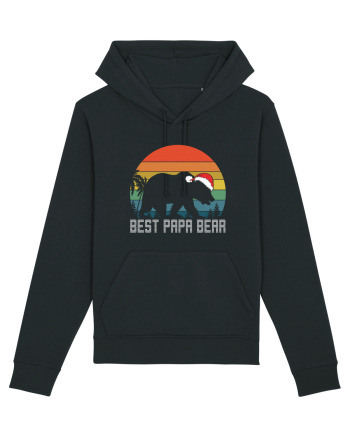 Best Papa Bear Christmas Black
