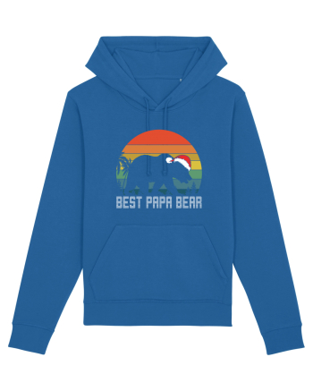 Best Papa Bear Christmas Royal Blue
