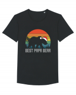 Best Papa Bear Christmas Tricou mânecă scurtă guler larg Bărbat Skater