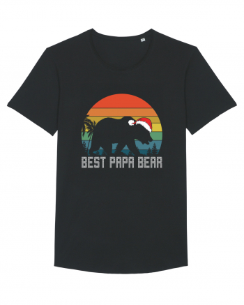 Best Papa Bear Christmas Black