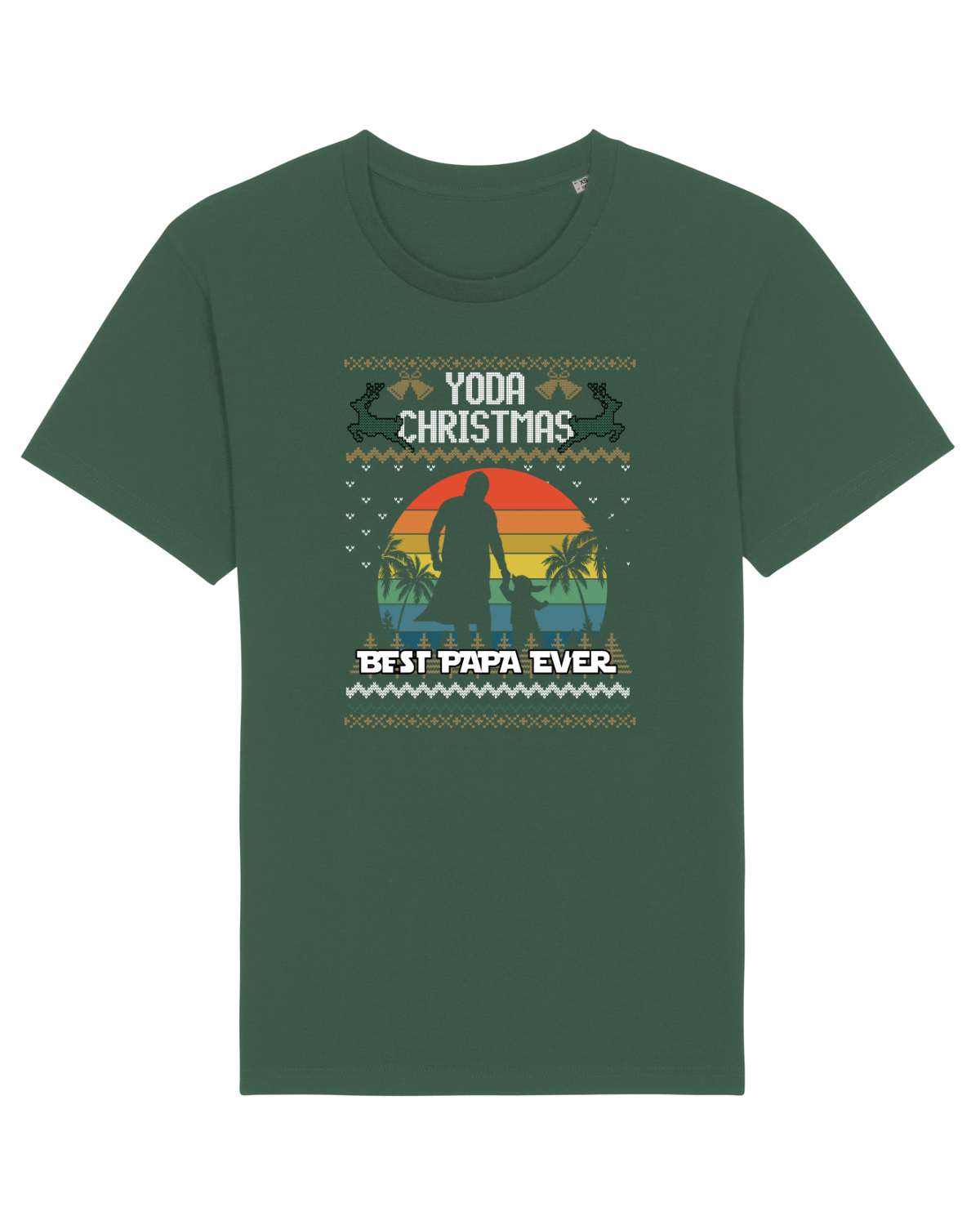Tricou mânecă scurtă Unisex Rocker Bottle Green