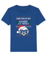 Christmas By Day Gamer By Night Tricou mânecă scurtă  Copii Mini Creator