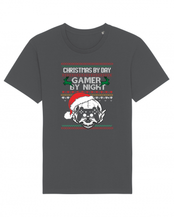 Christmas By Day Gamer By Night Anthracite