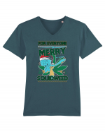 For Everyone Merry Squidweed Tricou mânecă scurtă guler V Bărbat Presenter