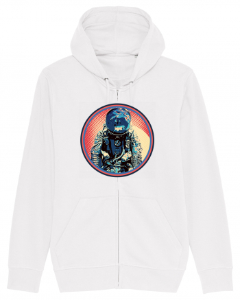 Retro Astronaut  White