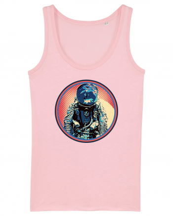 Retro Astronaut  Cotton Pink