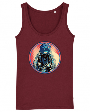 Retro Astronaut  Burgundy