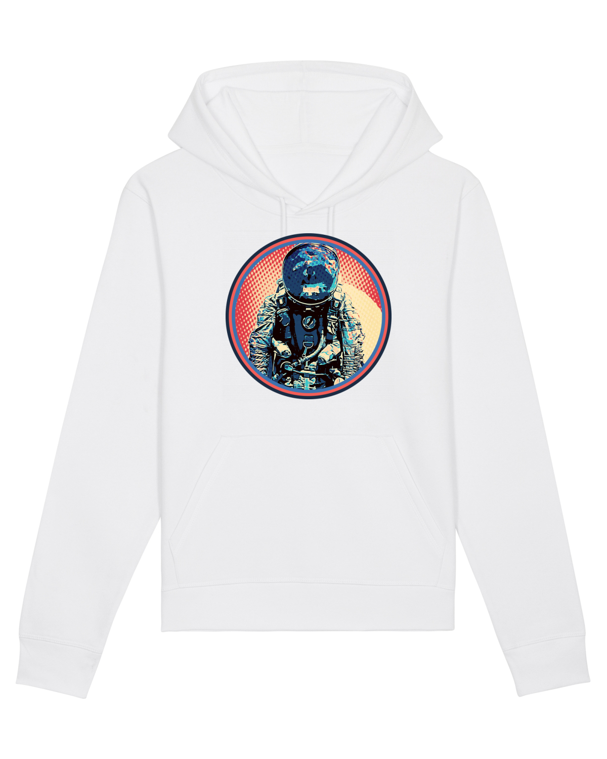 Hanorac Unisex Drummer White