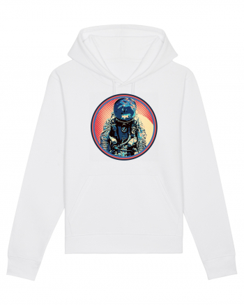 Retro Astronaut  White