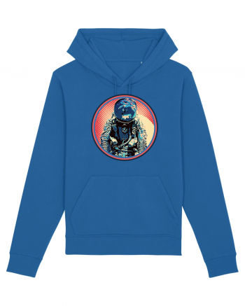 Retro Astronaut  Royal Blue