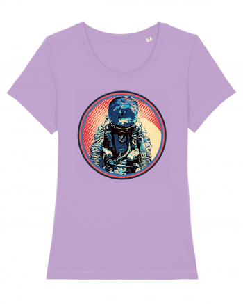 Retro Astronaut  Lavender Dawn