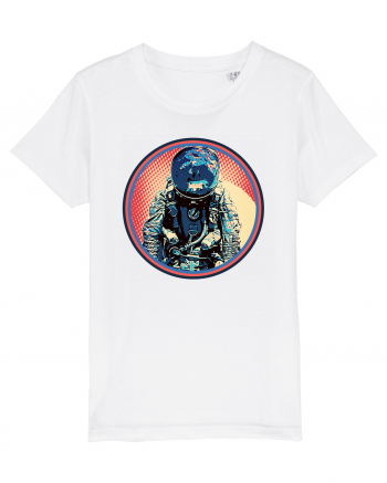 Retro Astronaut  White