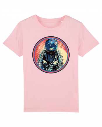 Retro Astronaut  Cotton Pink