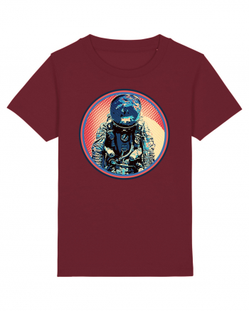 Retro Astronaut  Burgundy