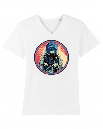 Retro Astronaut  White