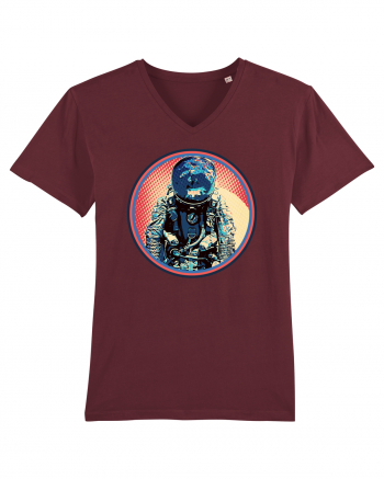 Retro Astronaut  Burgundy