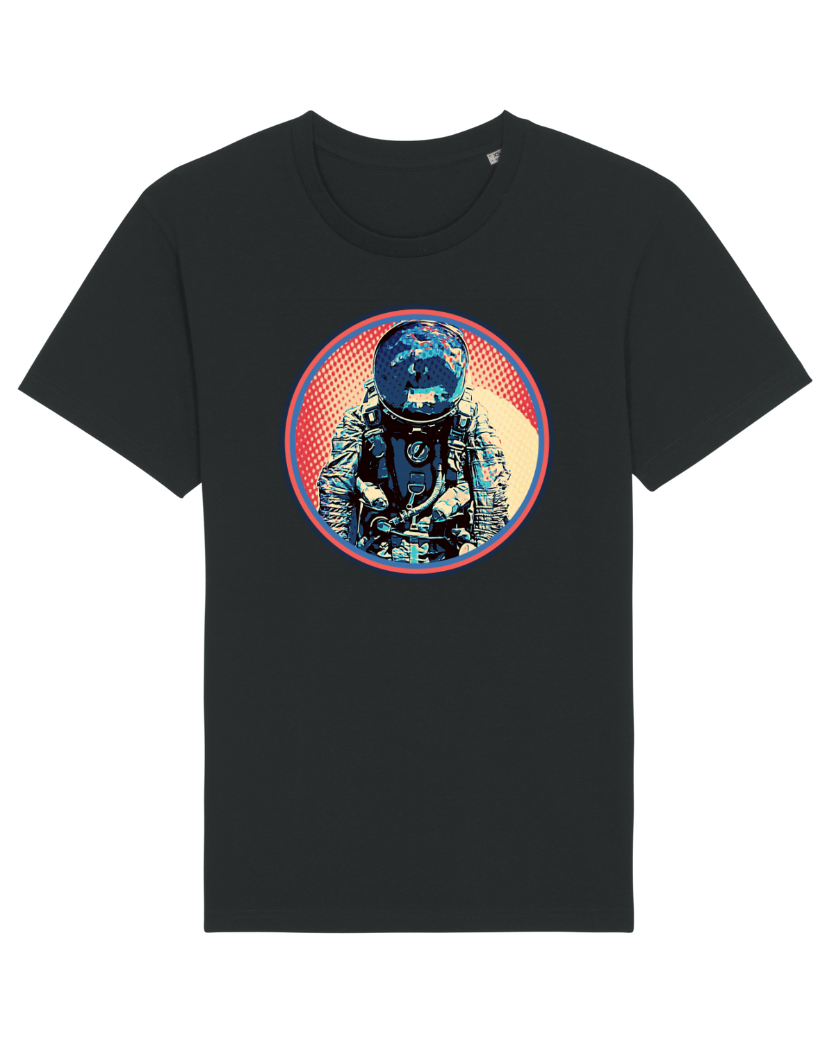 Tricou mânecă scurtă Unisex Rocker Black